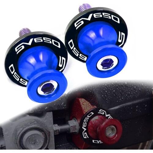 Motorcycle Swingarm Spool Slider Stand Screws Motorcycle Accessories For SUZUKI SV650 SV 650 1999-2009