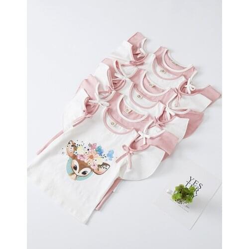 New Summer Cotton Clothes Kids T-Shirt Short Sleeve T-Shirts for Pretty Girls Clothes Cold Shoulder Animal Printed Toddler Tops