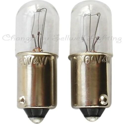 Great!miniature Bulb Lamp Ba9s T10x28 60v 4w A030