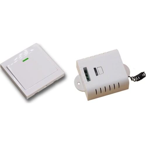 Latest AC85V 110V 120V 220V 250V 1CH Remote Switch Receiver Wall Transmitter Wireless Power Switch for Room Living Room Bedroom