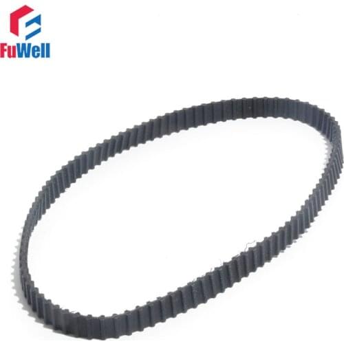 DA XL Type Double Teeth Timing Belt 10mm/15mm Belt Width Black Rubber DXL Belt 240/250/260/270/280DXL Closed Loop Toothed Belt