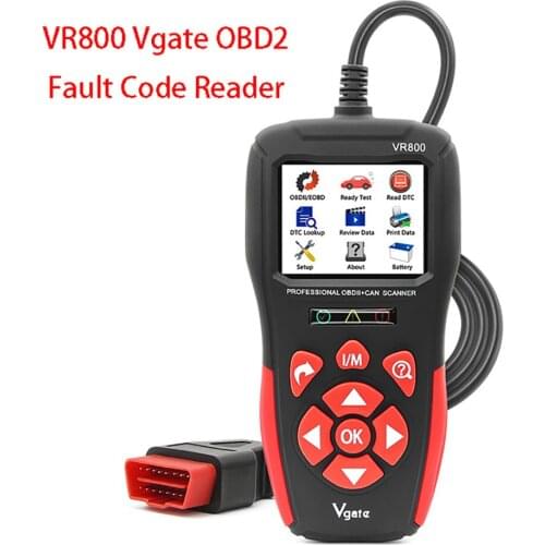 VR800 Code Reader PK KW850 ELM327 OBD2 Scanner Car Scan Tools Automotive OBD 2 Diagnostic Auto Scanner Tool