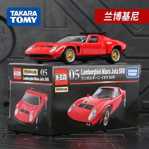 TAKARA TOMY Genuine Lamborghini Miura Jota SVR Scale 1/64 887157 Vehicle Simulation Model Toys