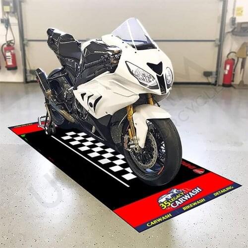 Universal Motorcycle Mat Display Carpet For Honda Kawasaki Yamaha BMW Carpet