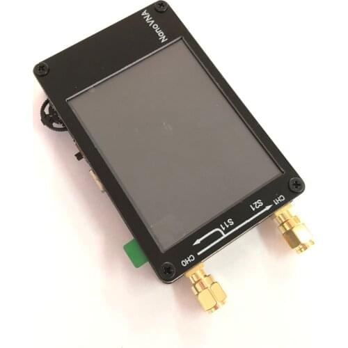 Free shipping NanoVNA VNA 2.8 inch LCD HF VHF UHF UV Vector Network Analyzer 50KHz ~ 900MHz Antenna Analyzer Built-in battery