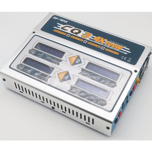 Original SkyRC Q200 QUATTRO AC/DC 2X100W 2X50W1-6S 3S 4S Lipo Battery Balance Charger Discharger For RC Car Models Part Accs