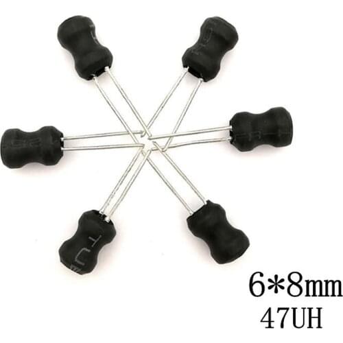 20pcs/lot Power Inductor DIP 6*8mm 47UH 0608 Power Inductor