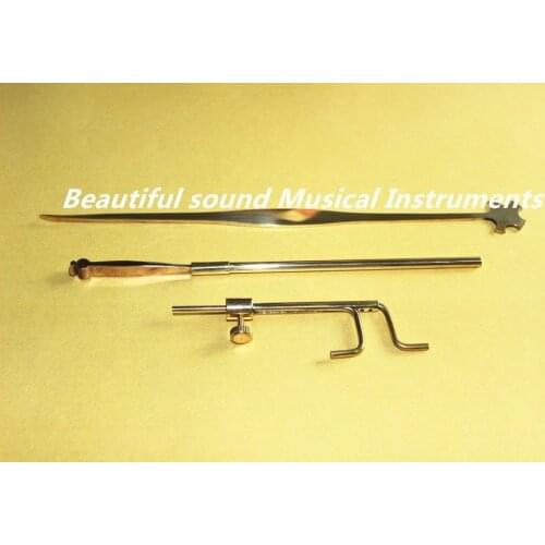 3 PCS Luthier Violin making repairing tool Sound post Retriever Setter Gauge too