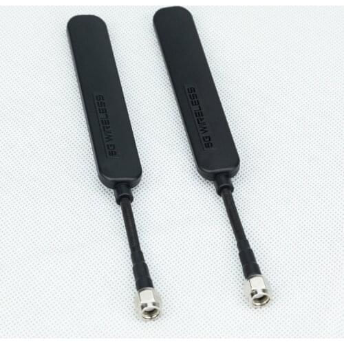 Langi 2pcs 5g wireless Antennas For langi Wireless Video Transmission System hd sdi wireless 350m 800m 1000ft Antennas