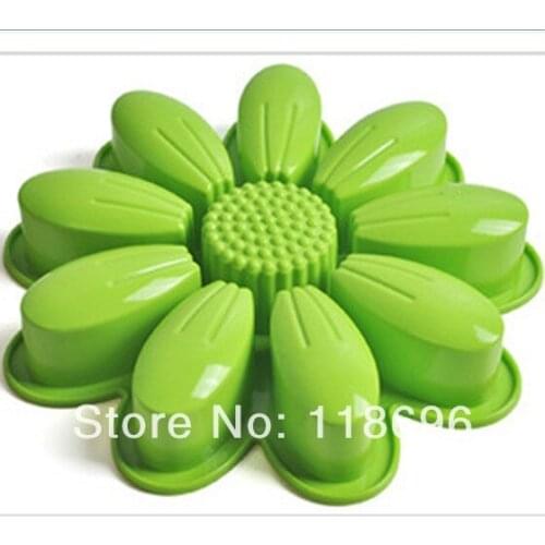 Free Ship[ing 2014 newnine petals mold fondant Cake decoration molds 100% Food grade material Pizza molds baking tools No.si389
