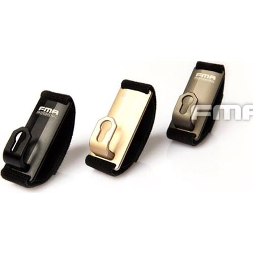 FMA Airsoft Aluminum Belt/Molle System hook Mount for WeaponLin SMR and GRO BK/DE/FG