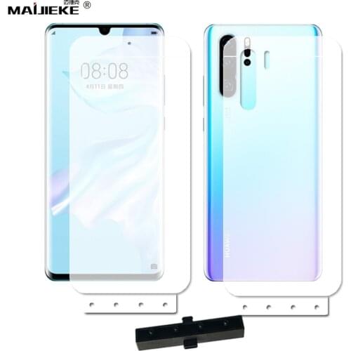 Front+Back Soft Hydrogel Film For Huawei mate 30 pro 20 pro 20X P30 pro P20 pro Screen protector for Honor 20 pro V30 Nano Film