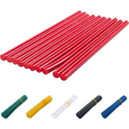 10PCS Hot Melt Glue Adhesive Sticks 150x7mm Black
