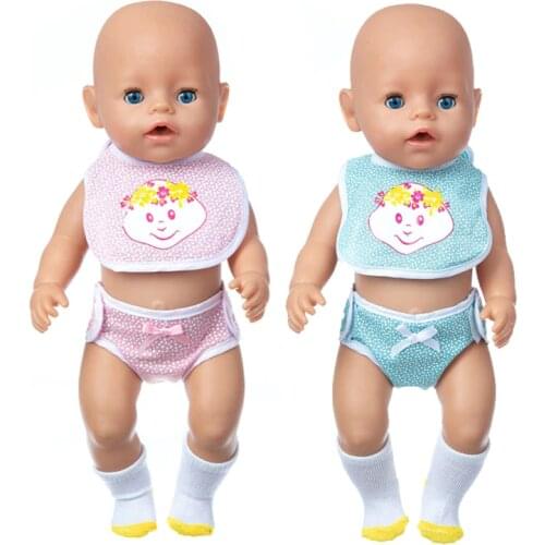 New lovely Bikini suit Wear For 43cm Baby Doll 17 Inch Born Babies Dolls Clothes And Accessories