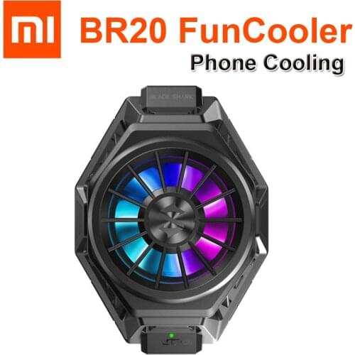 Original Xiaomi Black Shark 2 3 Pro Cooling Case BR20 Cover Gamepad Air conditioner design for Apple iphone XS MAX XR HUAWEI