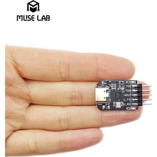 Mini DAPLink Debug Probe TYPE-C STM32 NRF51/52 ARM Cortex-M MCU JTAG/SWD/CDC Serial Port/Drag and Drop Program Keil/MDK OpenOCD