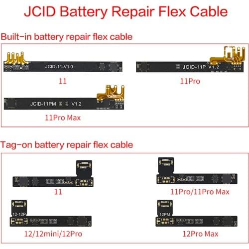 JC V1S Battery Repair Board Flex for Phone 11-12 Promax Battery Pop Ups Widows Error Health Warning Removing Programmer