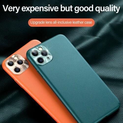 Luxury Metal Lens Hard PC Matte Phone Case For iPhone SE 11 Pro Max XSmax XR XS 8 7 6 Plus Ultra-thin Camera Protection Cover