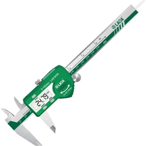 LAOA Digital Vernier Caliper Waterproof Stainless Steel Electronic Measurement 0-150mm Measuring Tool Measuring ruler