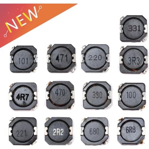 10PCS/lot SMD Power Inductors CDRH104R CD104R 10*10*4MM 2.2UH 3.3UH 4.7UH 6.8UH 10UH 22UH 33UH 47UH 68UH 100UH 220/330/470/680UH