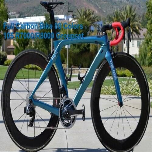 Blue RB1K THE ONE Bike Road Carbon Complete Bike with 105 R7000 groupset 88mm wheelset Bicycle Racing Bike