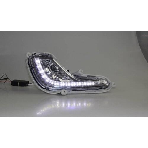EOsuns led drl daytime running light for Hyundai accent 2012 2013, 2pcs, wireless control