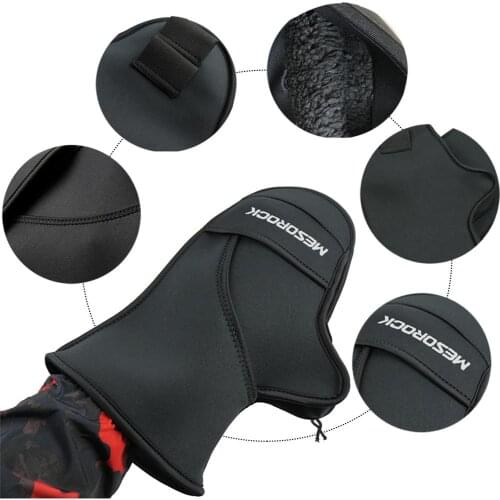 Men Women Motorcycle Handlebar Warm Glove Thick Windproof Handlebar Cover For Motorcycles, Scooters, Electric Vehicles, MTB