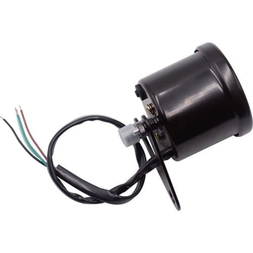 Cross-border direct supply motorcycle meter round liquid crystal display meter black shell modified meter tachometer 12v