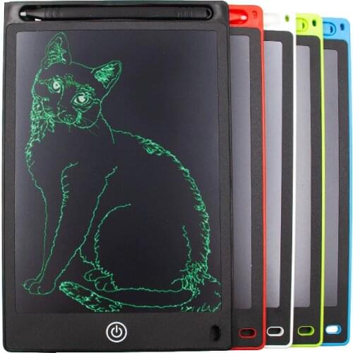 Smart LCD Writing Tablet 8.5'' mini blackboard Electronic Notepad Drawing Graphics Board Gift for Children Stationery