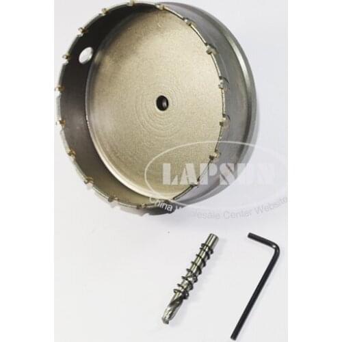 1pcs 115mm Big size TCT T.C.T Hole Saw Steel Carbide Tip Drill Bit Kit Cutter Tool for Metal Wood Plastic Alloy