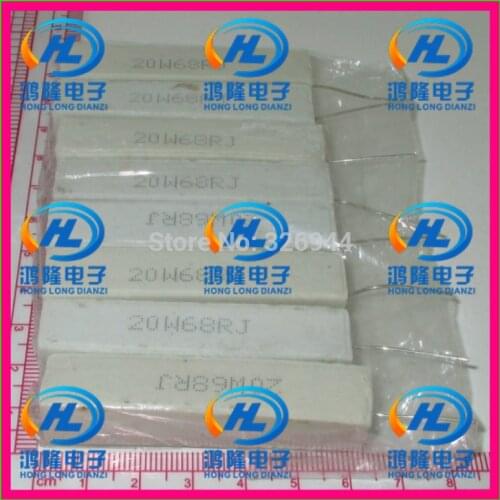 10pcs/lot) 20W 68 ohm +/-5% / 20W 68R ohm 5% / 20W 68RJ