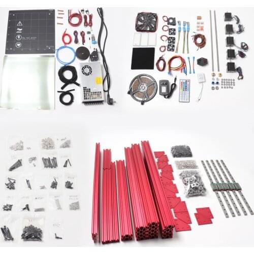 BLV MGN12 Cube 3d printer Lite kit excluding mainboard side panels Profile frame kit blv 3d printer Hiwin MGN12H linear rails