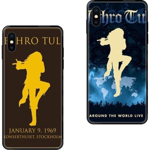 Prezzo For Galaxy Note 4 8 9 10 20 Plus Pro J6 J600 J7 J730 J8 J810 M30s M80s 2017 2018 Music English Band Jethro Tull Black