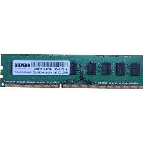 For System x3650 M4 x3650 M4 44T1569 49Y1404 00D5016 4GB PC3L-10600 CL9 ECC DDR3 1333MHz LP 8GB PC3L-12800 ECC DDR3 1600MHz LP