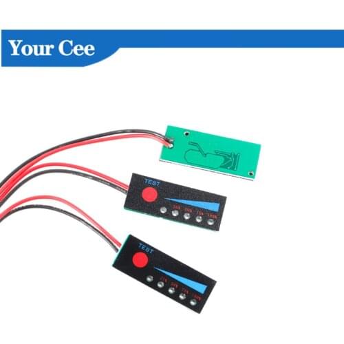 1S 2S 3S 4S 5S 6S 7S 4.2V-29.4V Lithium Battery Li-po Li-ion Capacity Indicator Board Charge LED Tester Power Display Charging