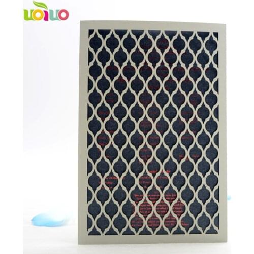 2017 hot sell customize unique wedding favor laser cut simple fancy invitation cards wedding happy wedding decoration