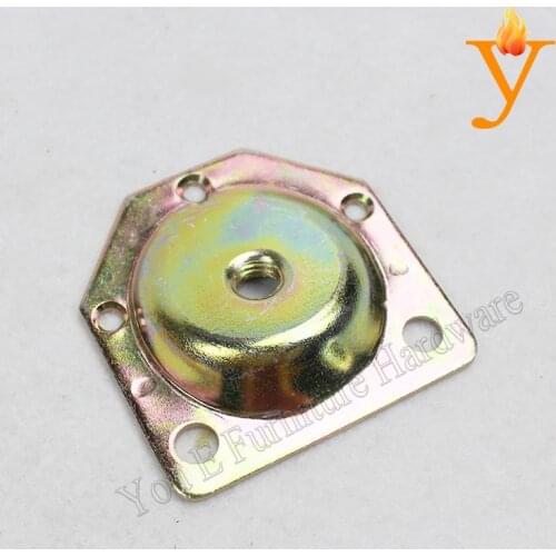 Lot 10PCS Sofa Feet Connecting Iron Coffee Table Legs Four-Legged Table Leg Connector D50