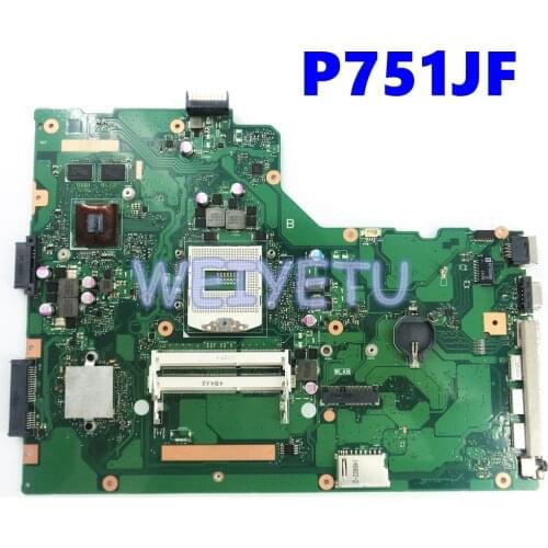 P751JF _MB Motherboard For ASUS P751 P751J P751JA P751JF Laptop Mainboard REV 1.1 100% Tested