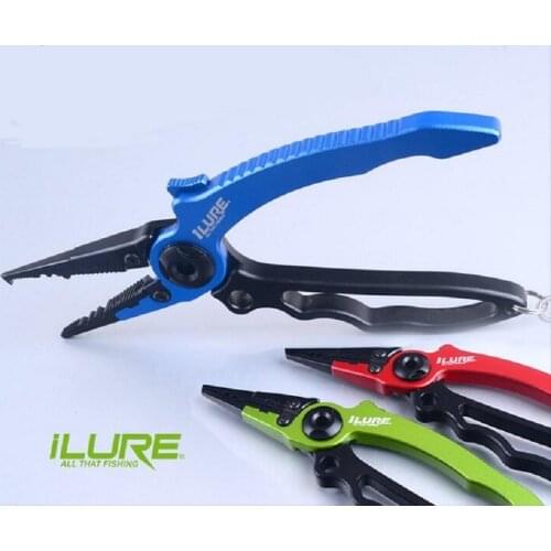 Multifunctional Fishing Plier Portable Aluminum Alloy Fishing Clamp Grabber Controller Fishing Line Cutter Hook Remover Tackle