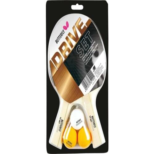 Drive TT Table Tennis 2 Racket + 3 Top Set