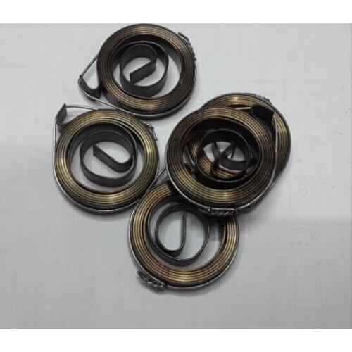 Custom reel steel flat coil spiral springs,0.65*6*980mm, Type S24