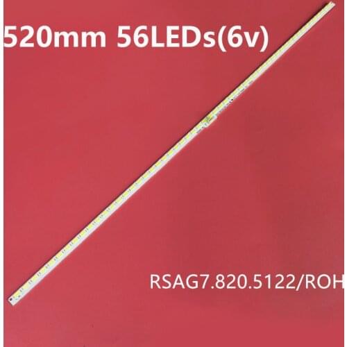 Led backlight strip 1pcs=56led 520mm screen LED42EC310JD RSAG7.820.5122 GT-1123923-A HE420GF-B51
