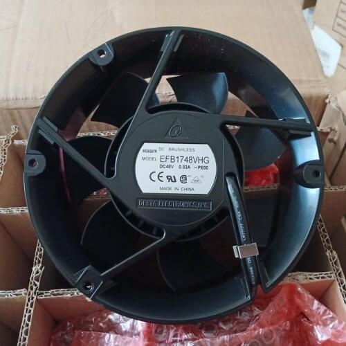 Brand New For Delta EFB1748VHG DC 48V 0.83A 172x51MM 2Lines Inverter cabinets cabinet axial Cooling Fan metal frame