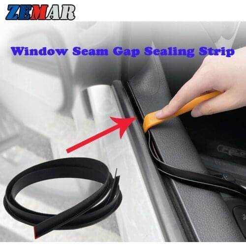 Car Window Gap Soundproof Seal Strip Interior Sticker For BMW Series 1 E87 E81 E82 E88 F20 F21 F40 F30 F10 F22 F23 F45 F46 E34 M