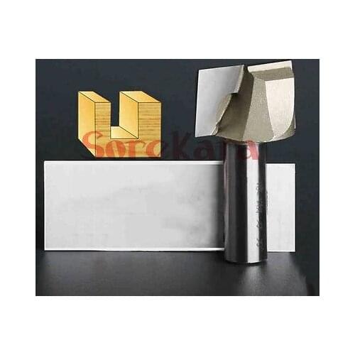 1/2"*2" Woodworking Tool Bottom Cleaning Router Bit Milling Cutter CNC Carving Tools For Woodworking