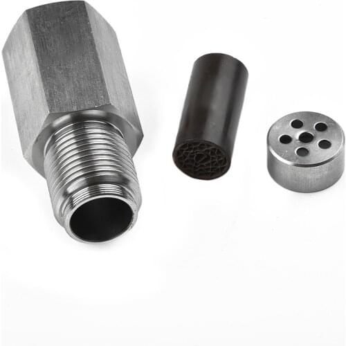 Check O2 Sensor Engine CEL Stainless Steel Adapter Catalytic Converter