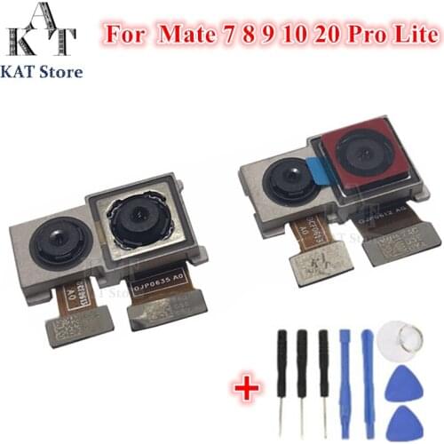 1Pcs Original Big Back Rear Camera Flex Cable For Huawei Mate 7 8 9 10 20 Pro Lite Plus Main Back Camera Flex Ribbon + Tools