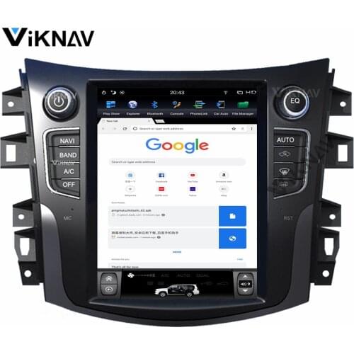 10.4 inch Car Multimedia Radio player For-NISSAN NP300 Navara 2017 Vertical Screen Auto GPS Navigation DVD Player video stereo