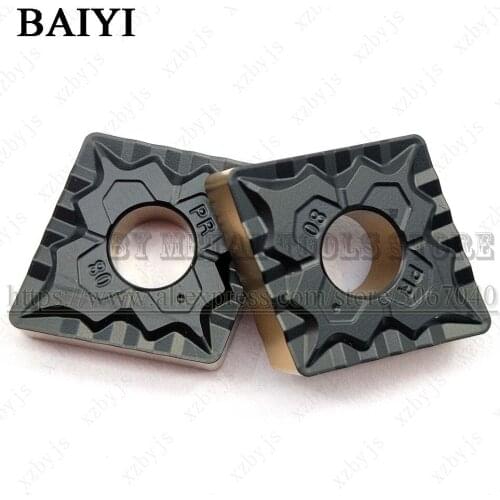 10pcs CNMG120408 PR ZMC25 carbide inserts External Turning Tools CNMG120408 cutter lathe blade turning knife For Stainless Steel