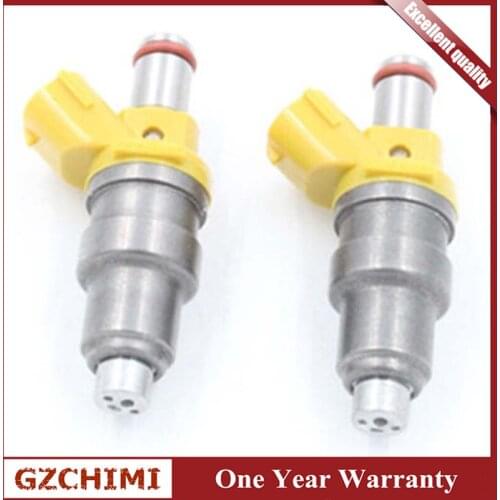 1001-87650 Fuel Injector Car Flow mathced gasoline nozzle injectors For Toyota MR2 Celica Supra 3SGTE EJ20 RB26DETT 4AGE 7MGE